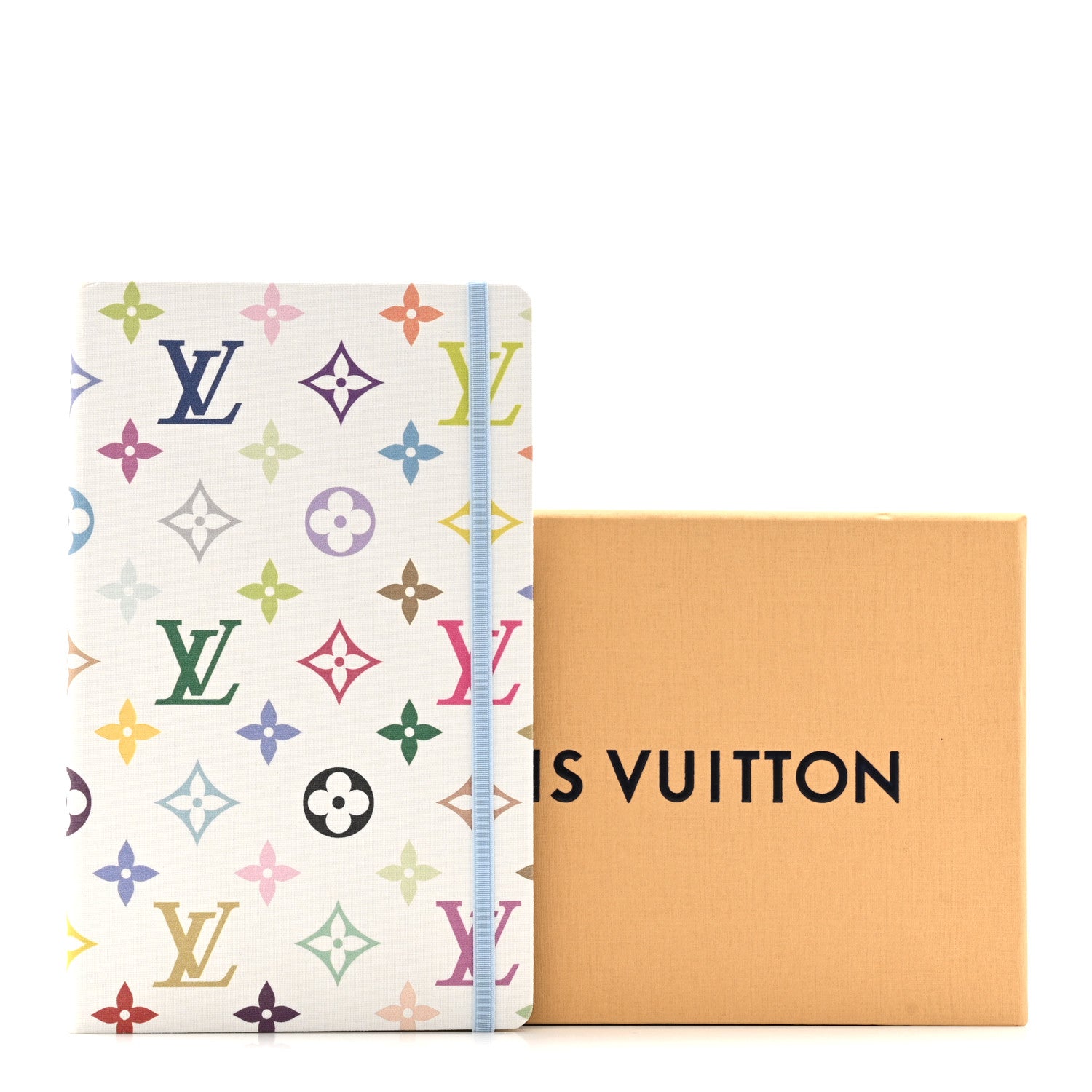 LV x TM Monogram Multicolor Jane Notebook MM White