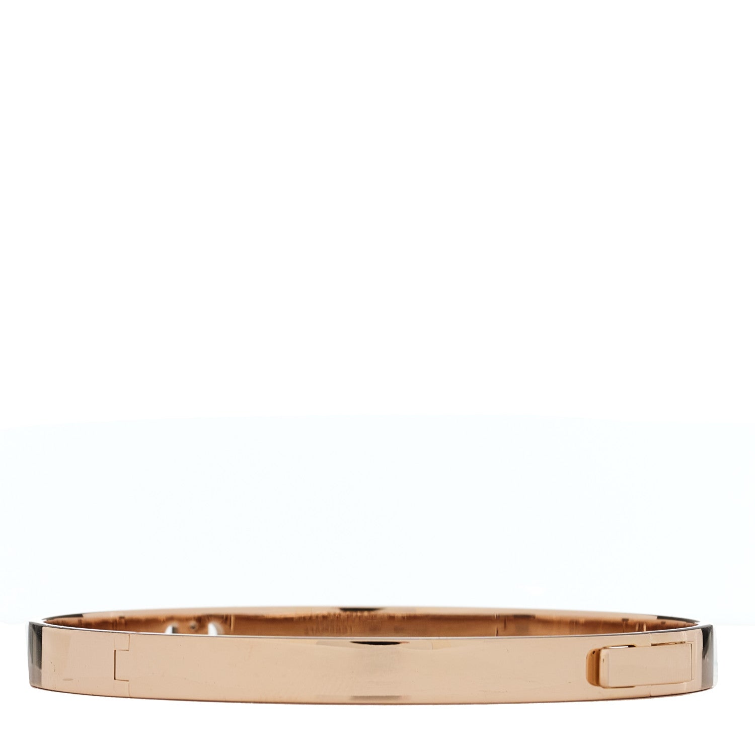 18K Rose Gold Diamond PM H D'Ancre Bracelet ST