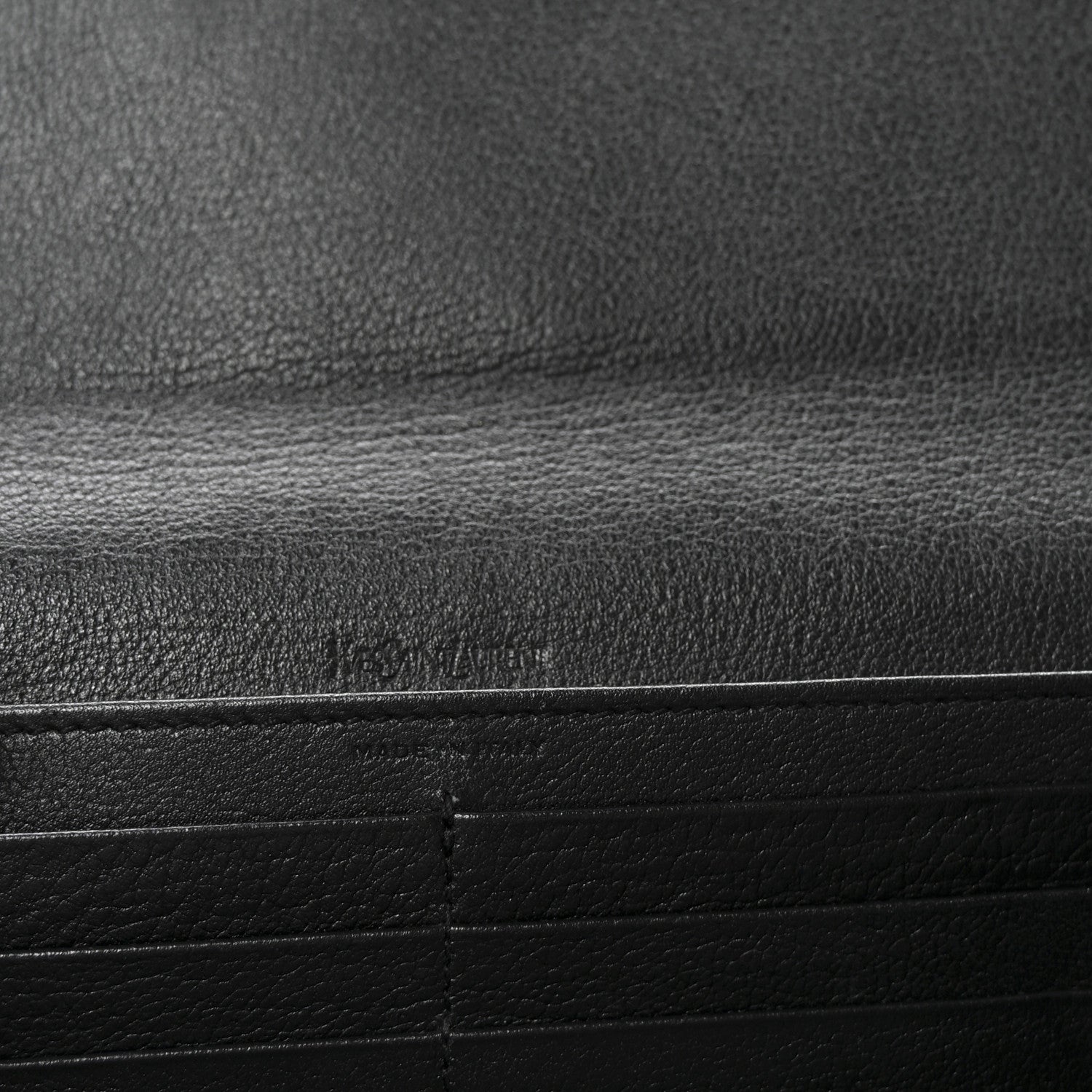 Chevre Belle De Jour Flap Wallet Black