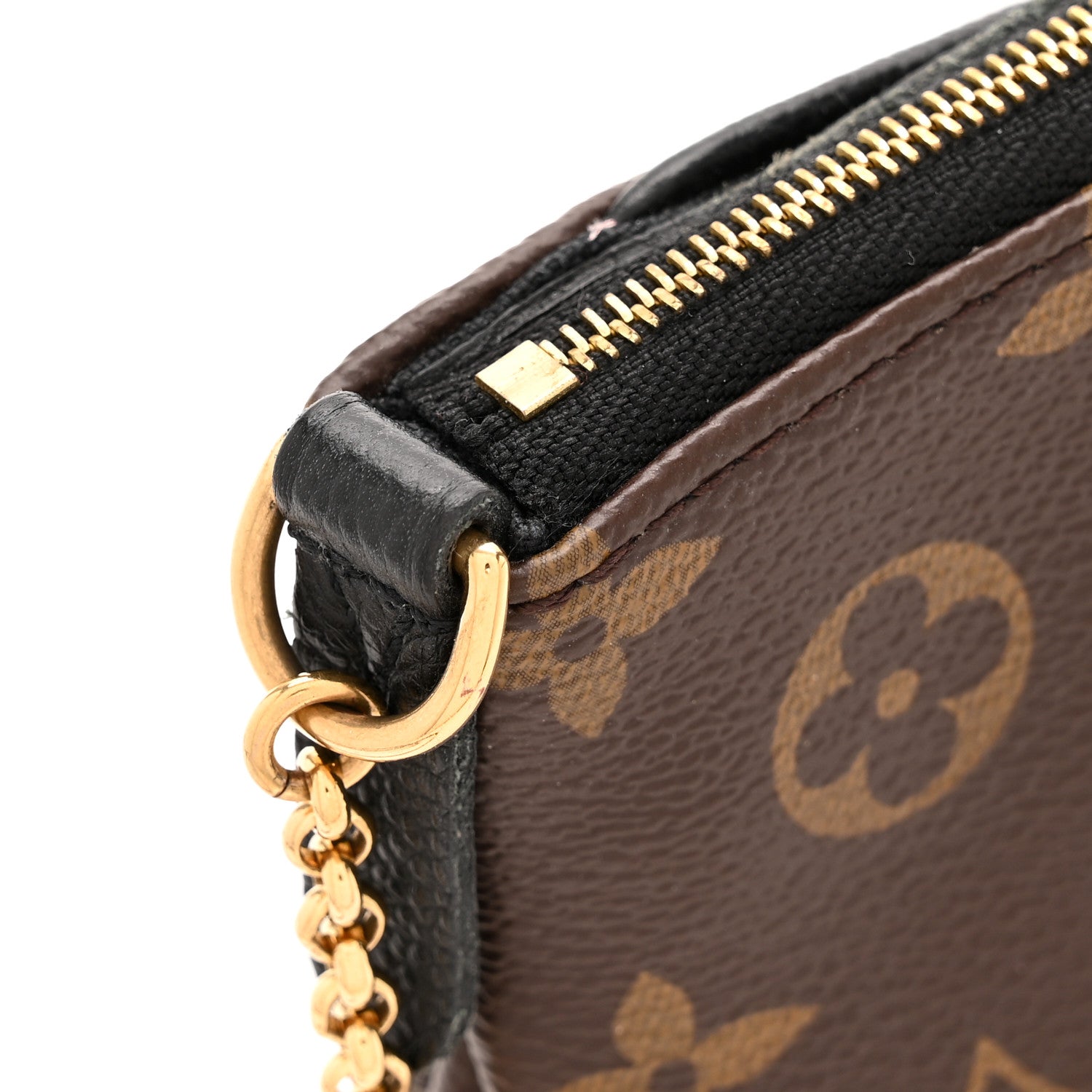 Monogram Pallas Clutch Black