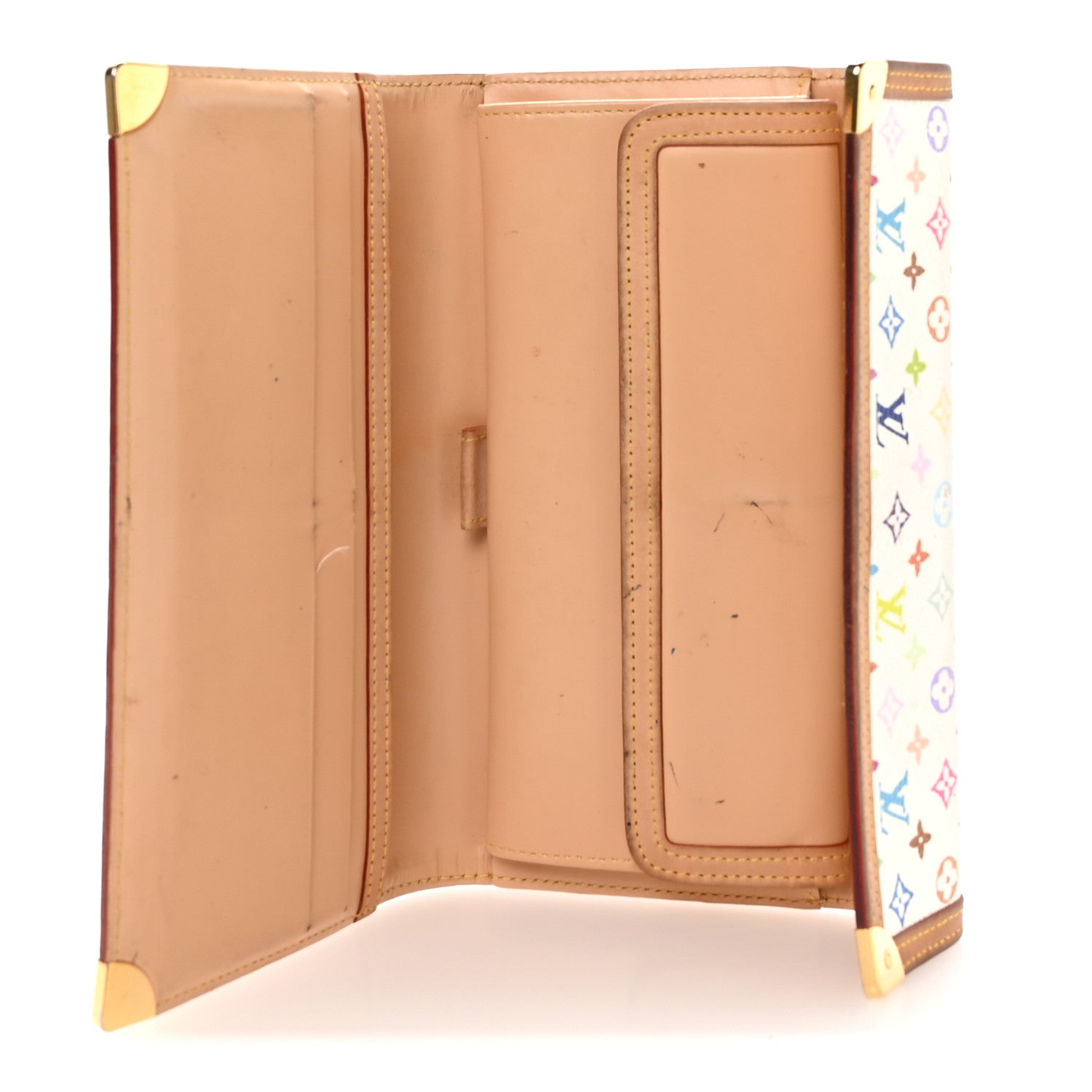 Monogram Multicolor Porte Tresor International Wallet White