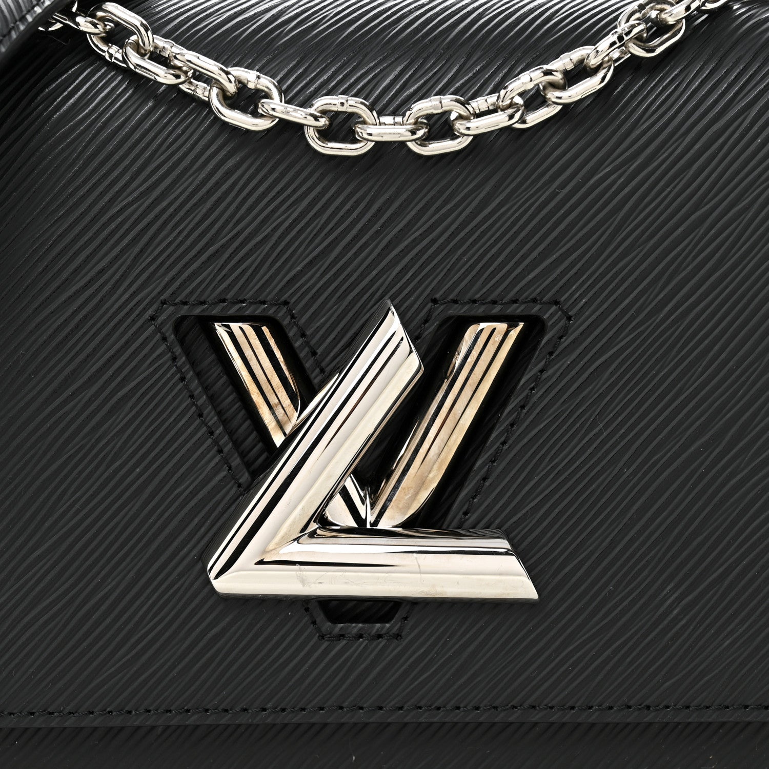 Epi Twist Shoulder Bag MM Black