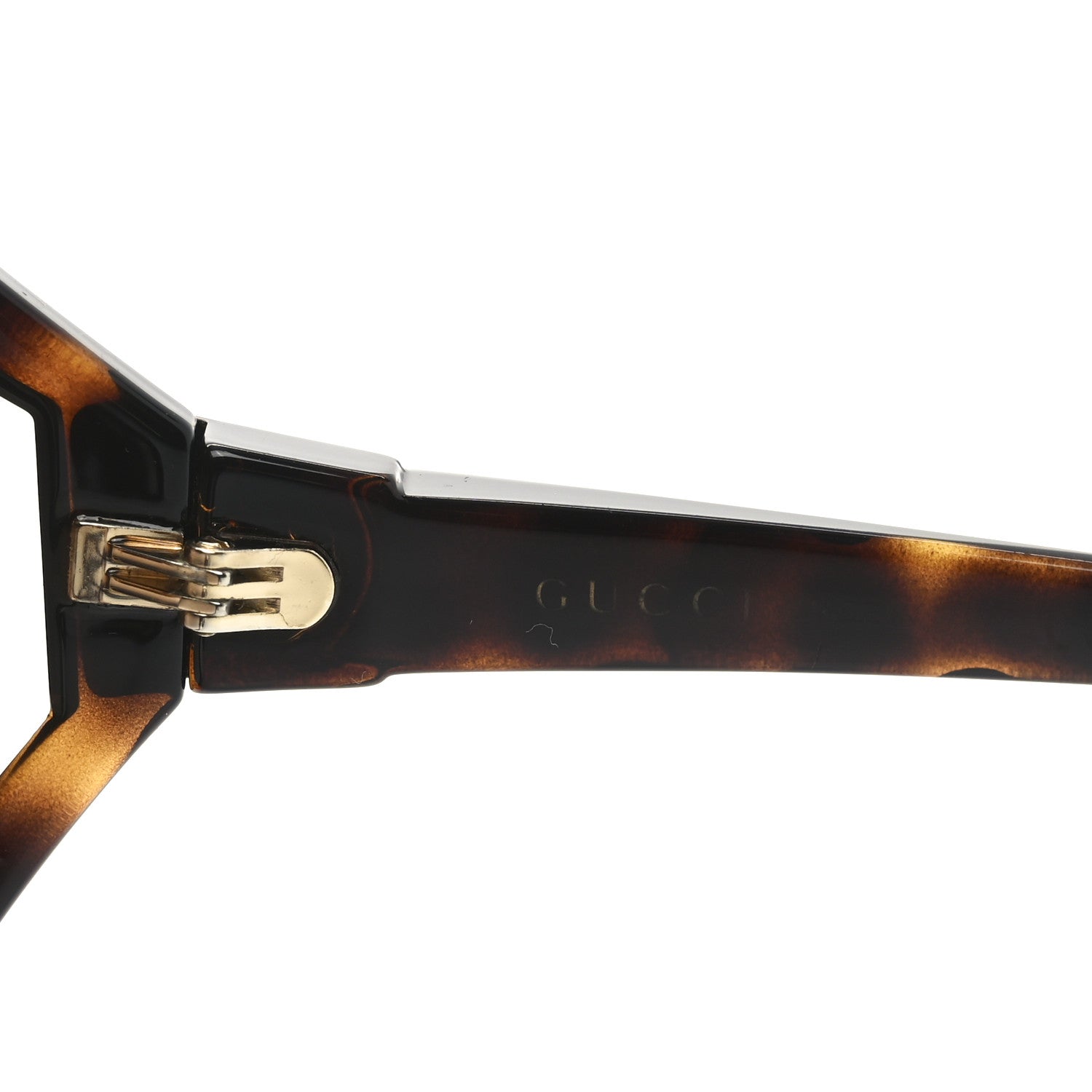 Acetate Square Frame Sunglasses GG0876S Tortoise