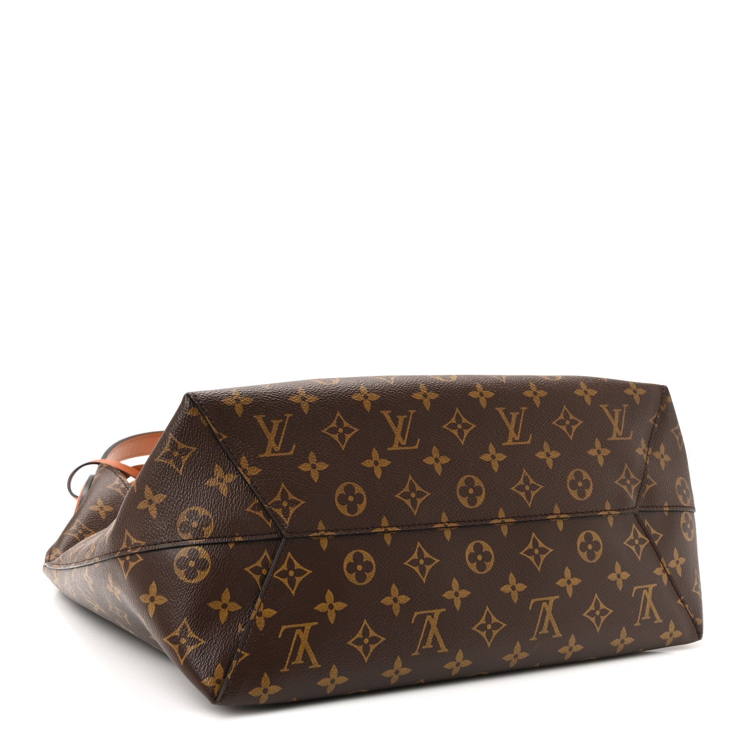 Monogram Flower Hobo Caramel