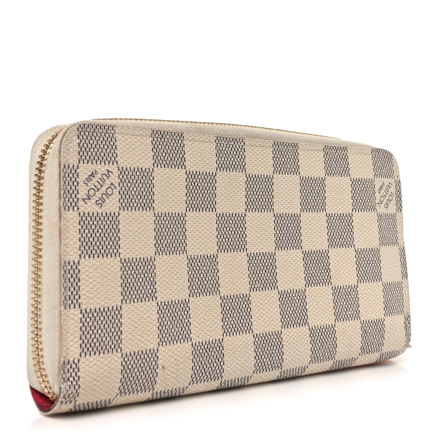 Damier Azur 2017 Christmas Animation Zippy Wallet
