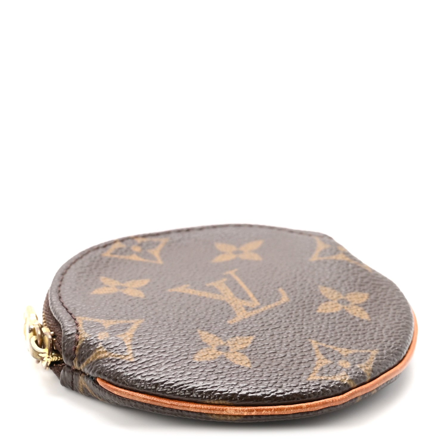Monogram Round Coin Purse