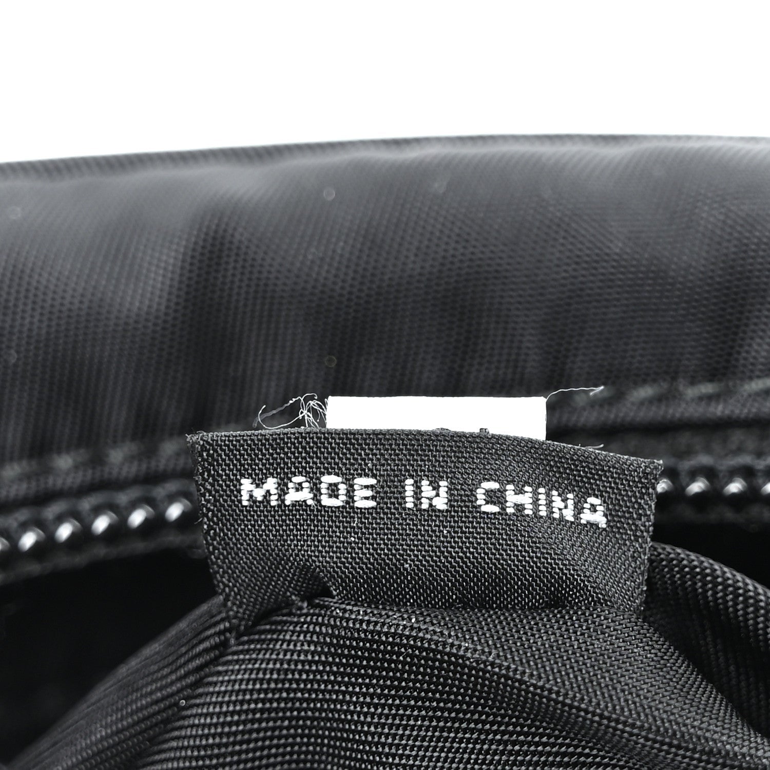 Tessuto Nylon Montagna Belt Bag Black