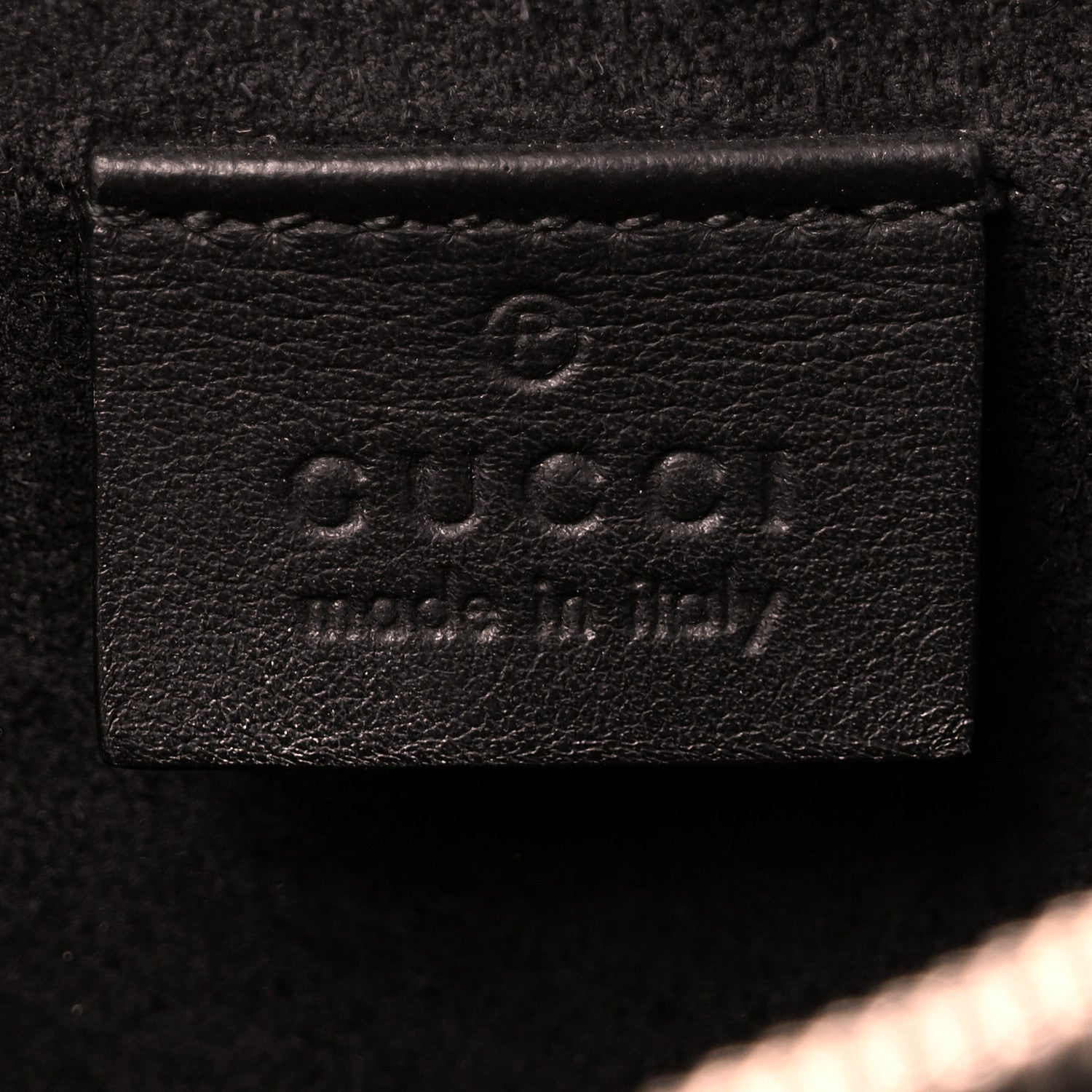 GG Supreme Monogram Medium Dionysus Shoulder Bag Black