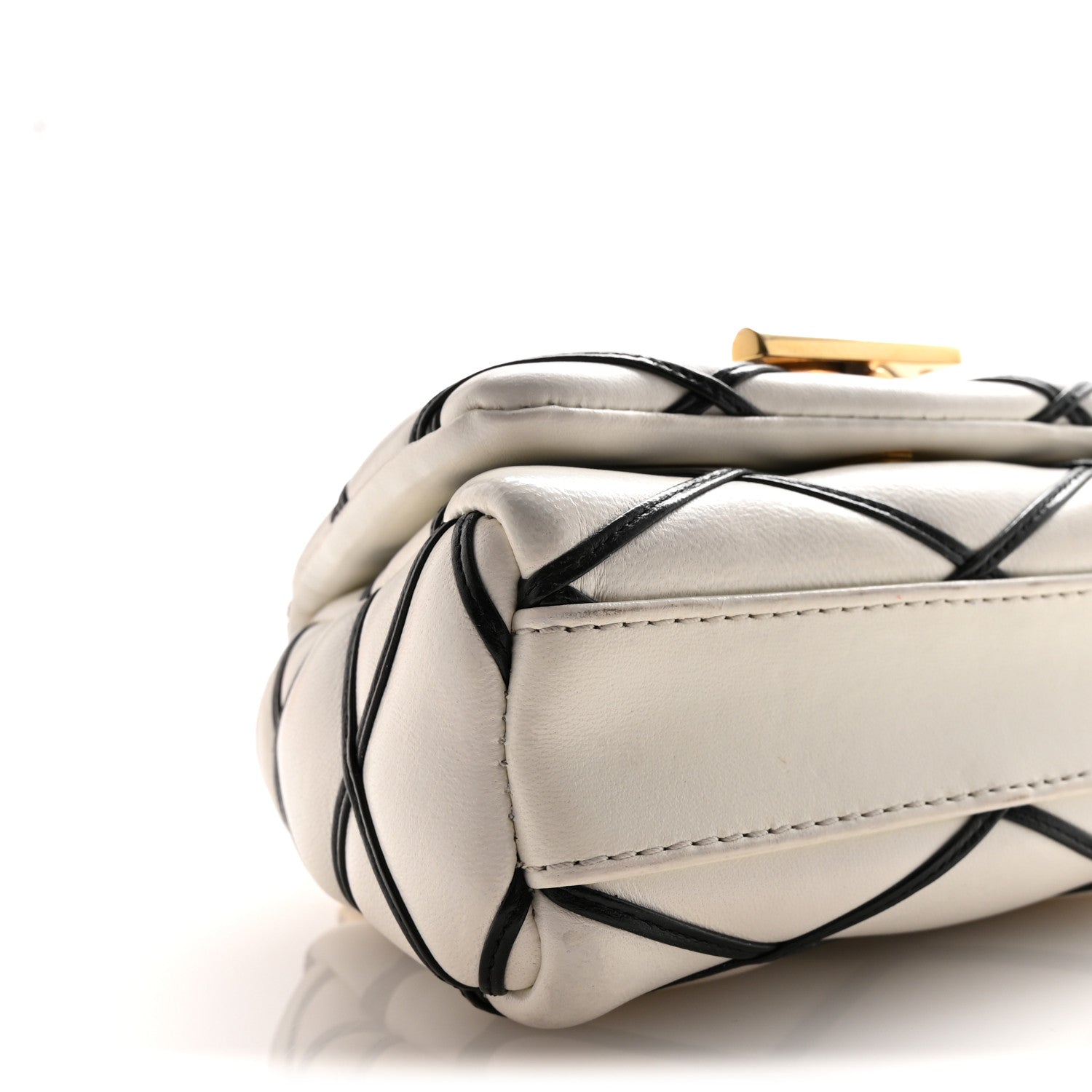 Lambskin Malletage Pico GO-14 White Black