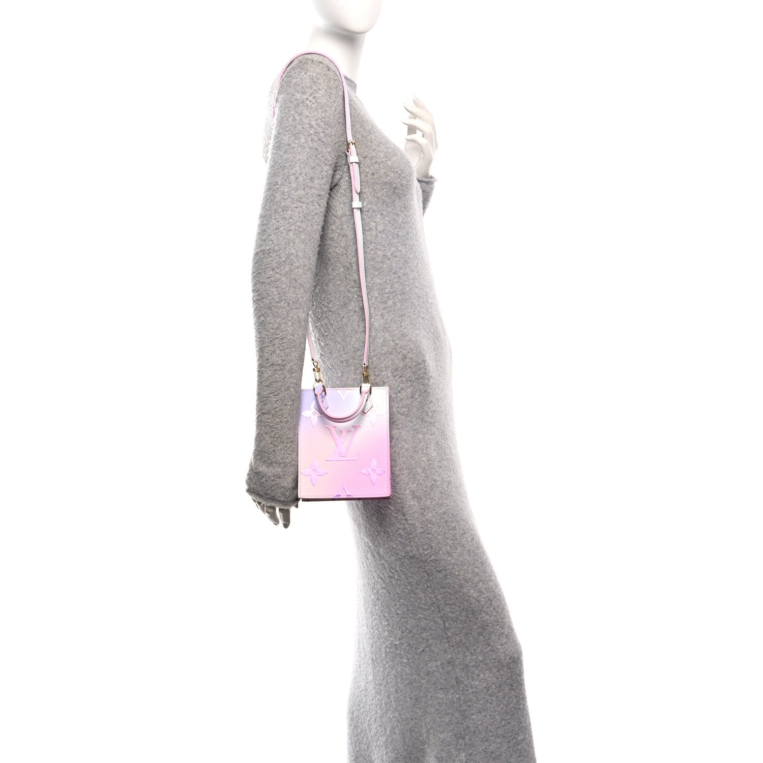 Monogram Giant Spring In The City Petit Sac Plat Sunrise Pastel