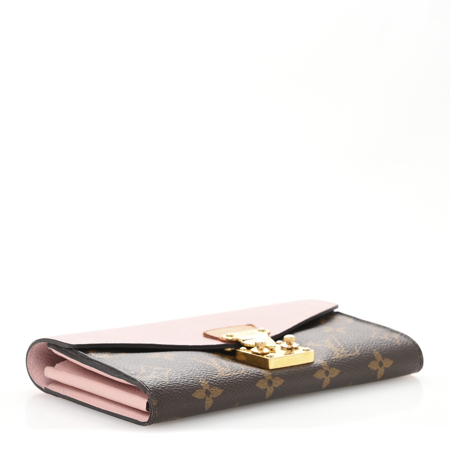 Monogram Pallas Wallet Rose Ballerine