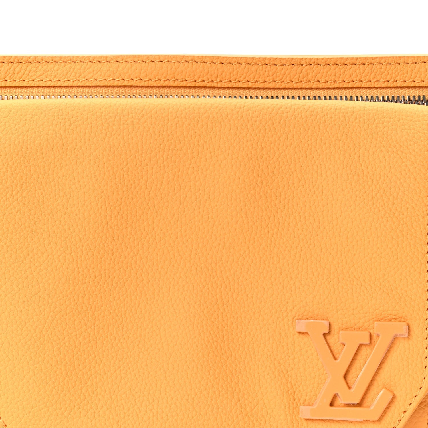 Grained Calfskin Aerogram Takeoff Sling Safran Yellow