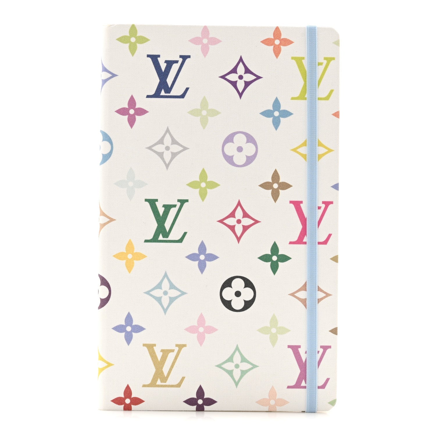 LV x TM Monogram Multicolor Jane Notebook MM White