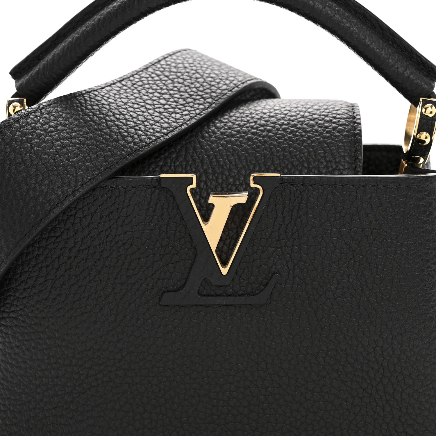 Taurillon Mini Capucines Black