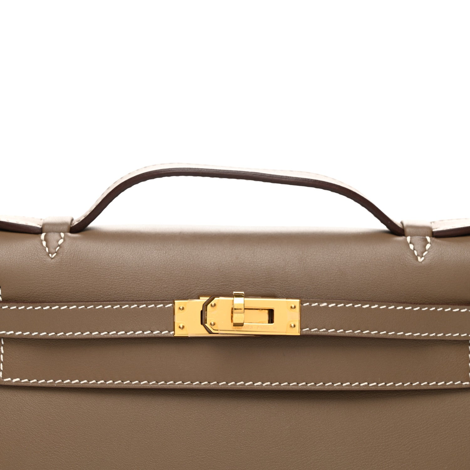 Swift Kelly Pochette Clutch Etoupe