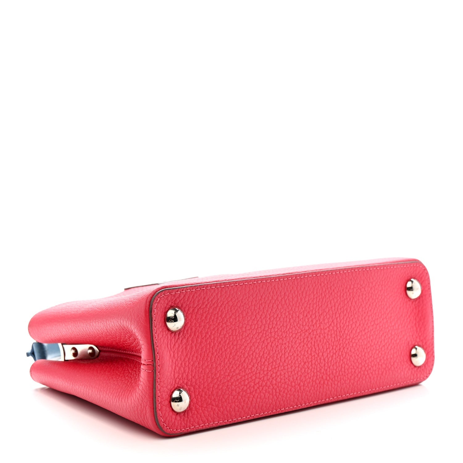 Taurillon Capucines BB Fuchsia Gris Blue