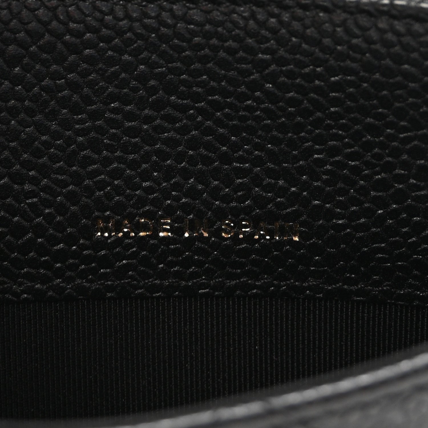 Caviar Quilted Small Flap Wallet Black
