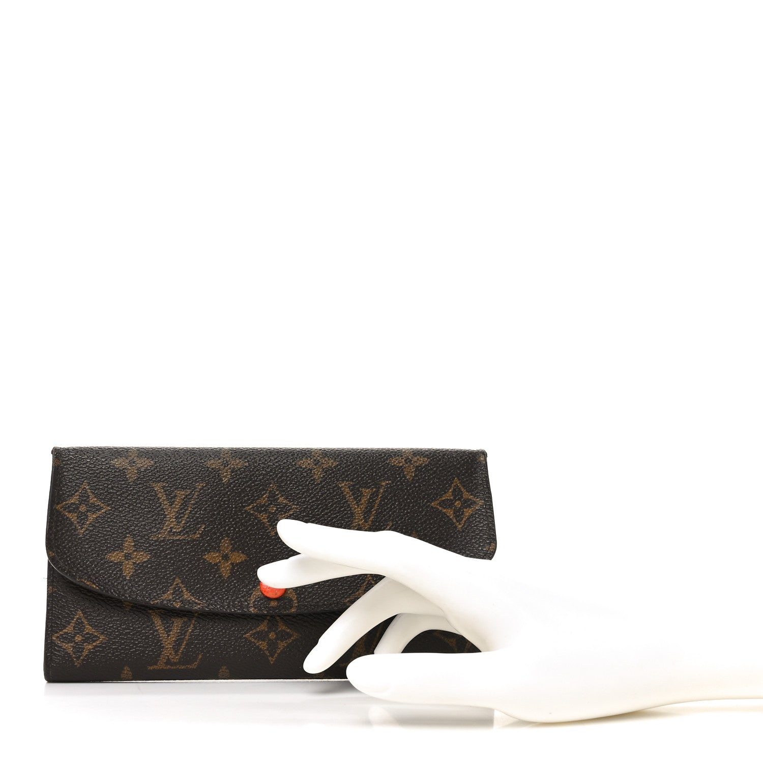 Monogram Emilie Wallet Poppy
