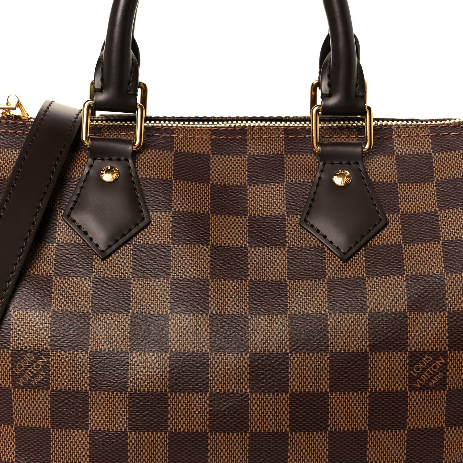 Damier Ebene Speedy Bandouliere 25
