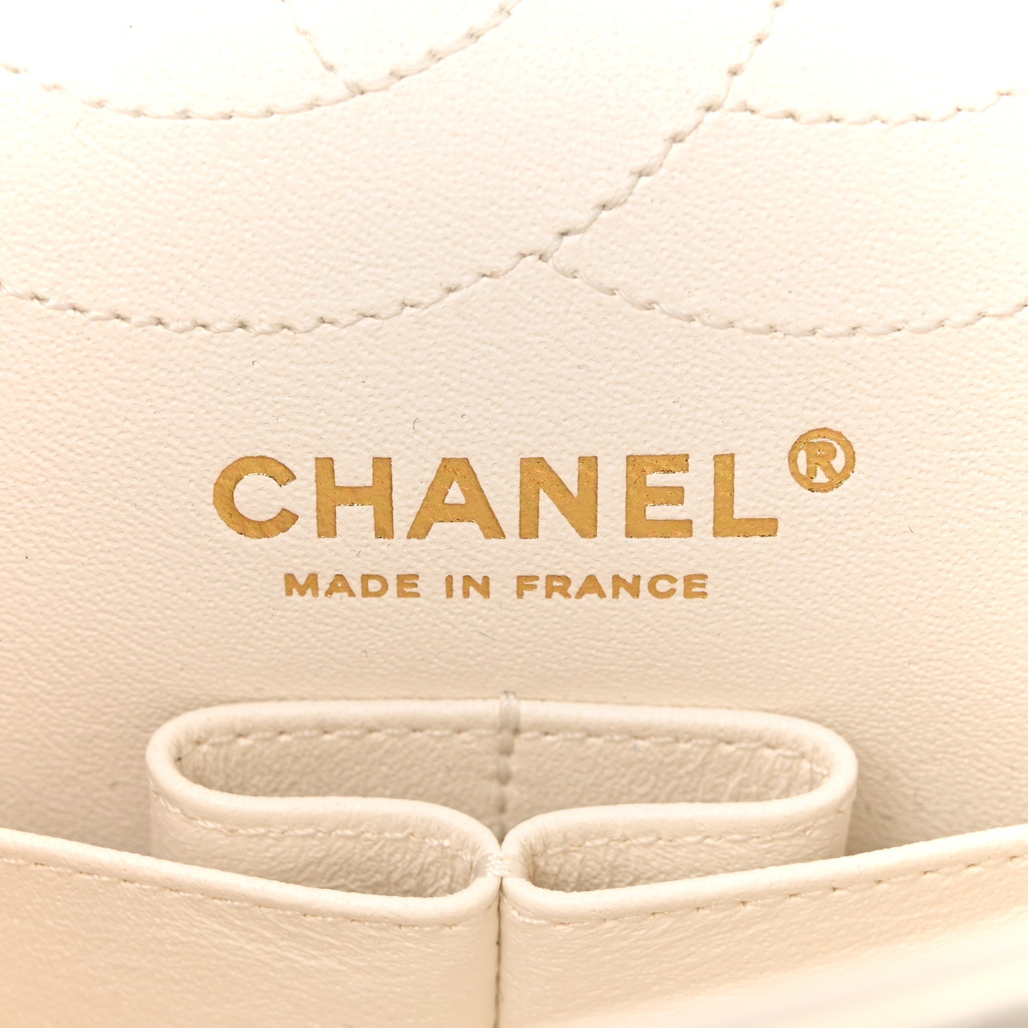 Aged Calfskin Quilted 2.55 Reissue 225 Flap White