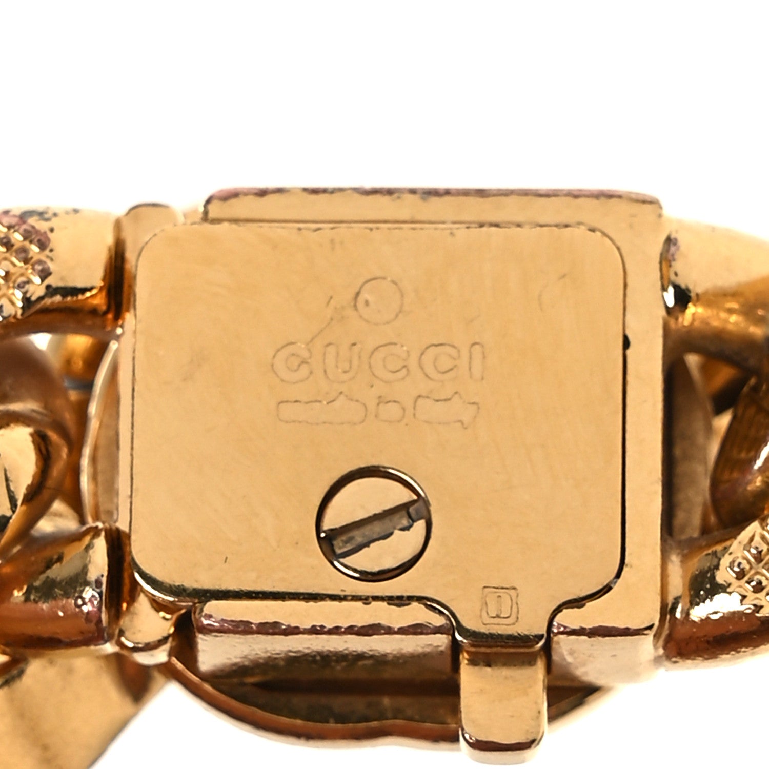 Interlocking G Curb Chain Bracelet S Gold