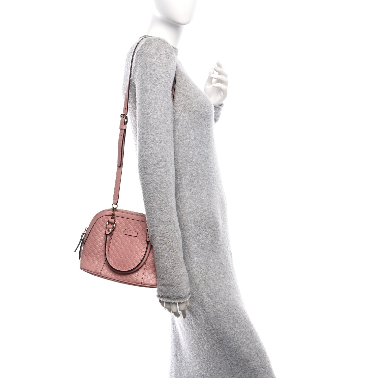 Microguccissima Mini Dome Bag Soft Pink