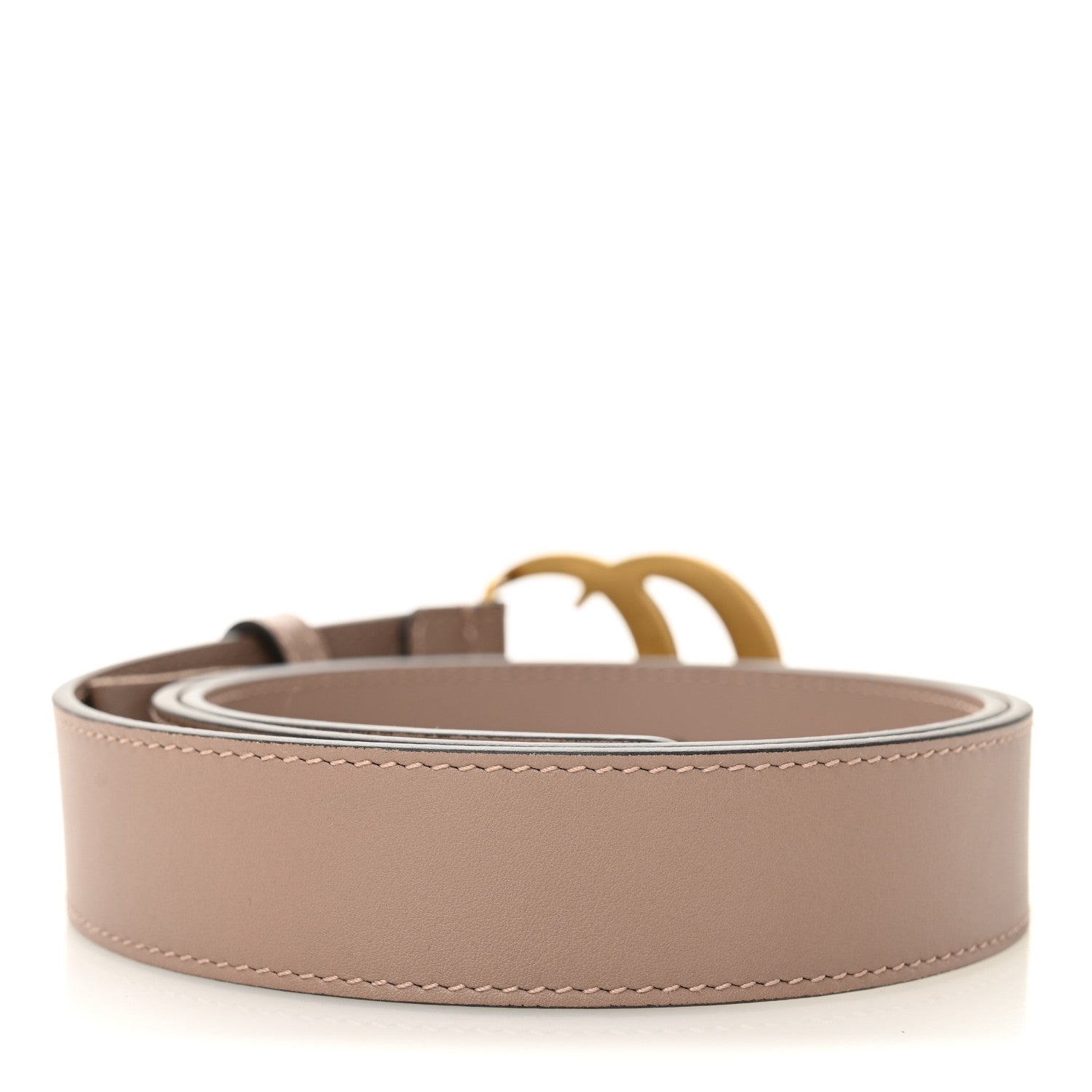 Calfskin Double G 30mm 85 34 Belt Porcelain Rose