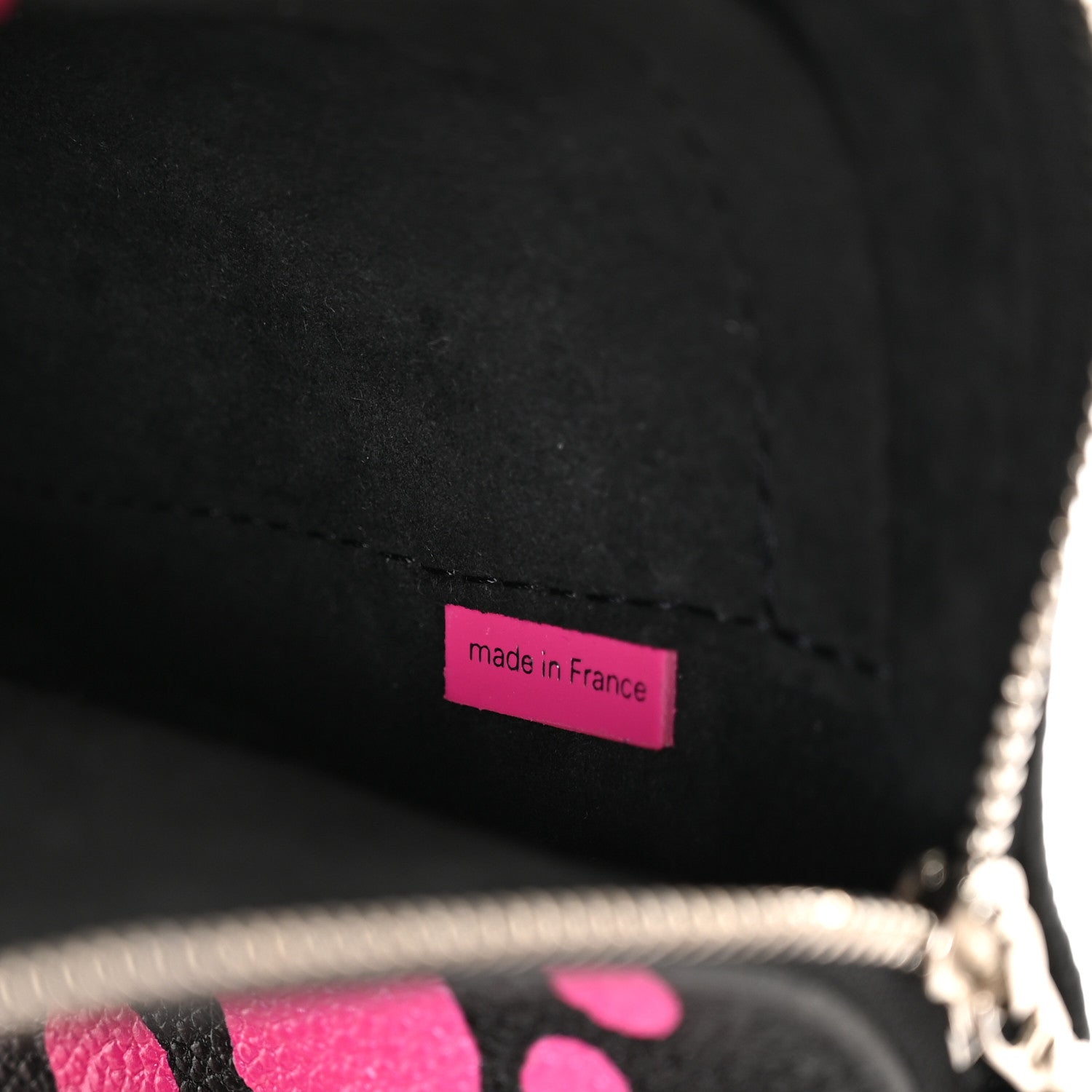 LV X YK Empreinte Multi Pochette Accessories Black Fuchsia