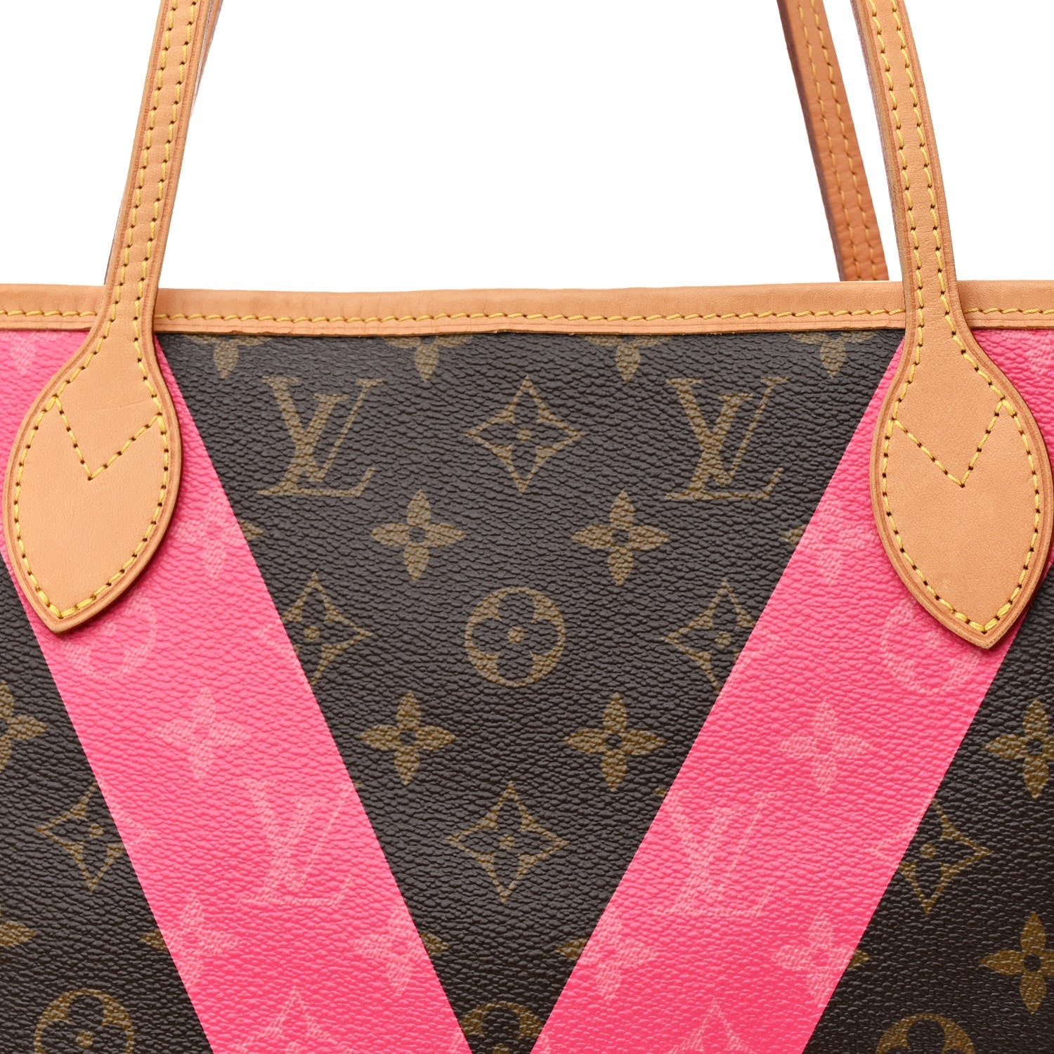 Monogram V Neverfull MM Grenade