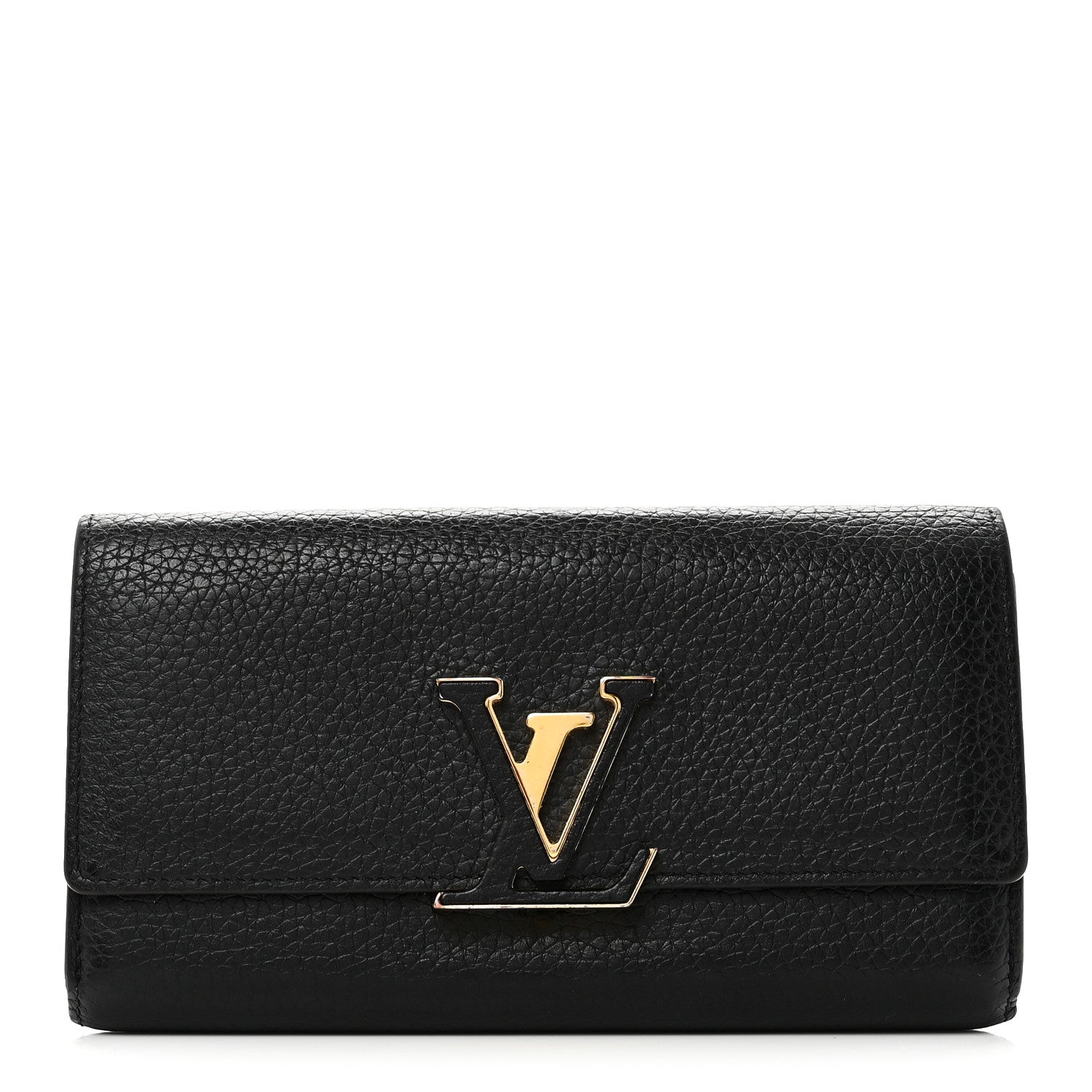 Taurillon Capucines Wallet Black