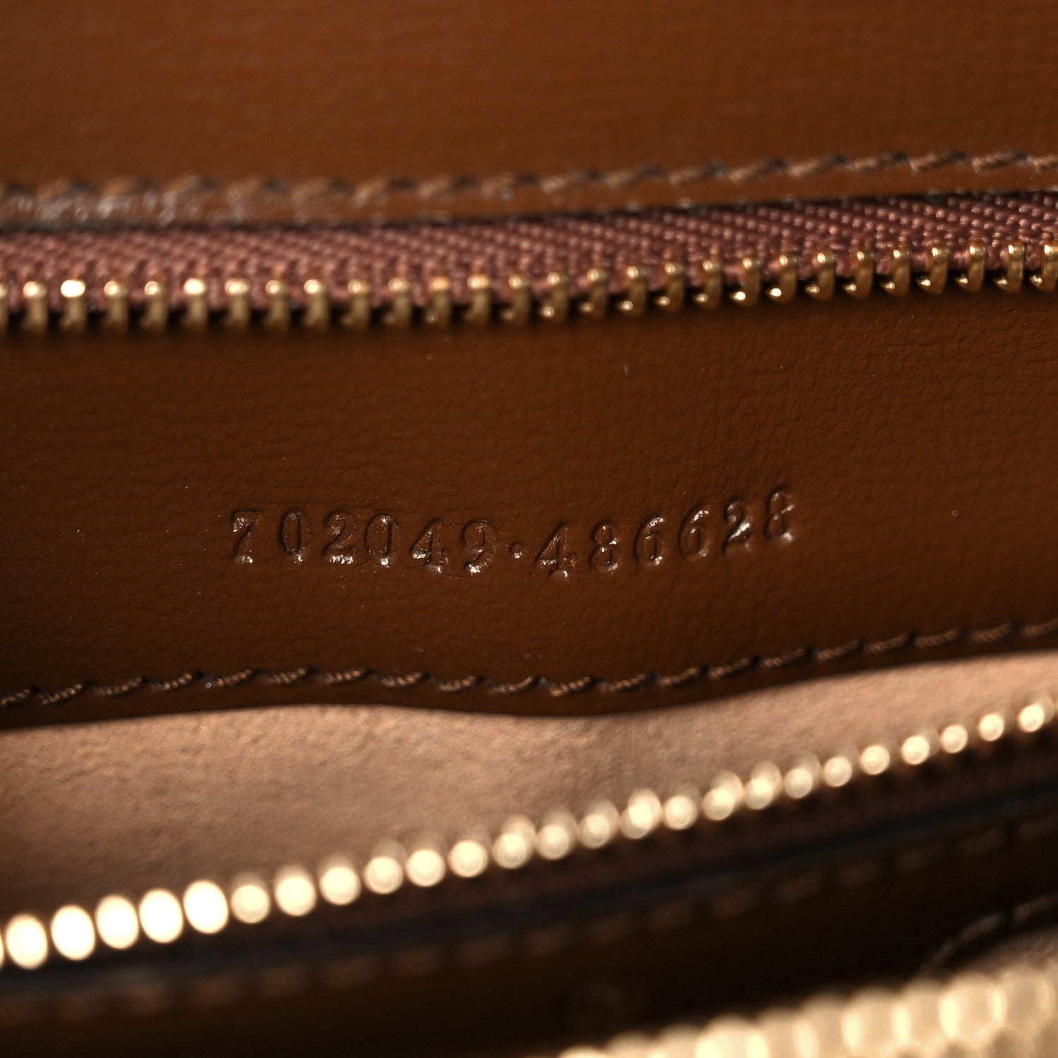 GG Supreme Monogram Calfskin Medium Horsebit 1955 Top Handle Bag Beige Ebony Brown Sugar