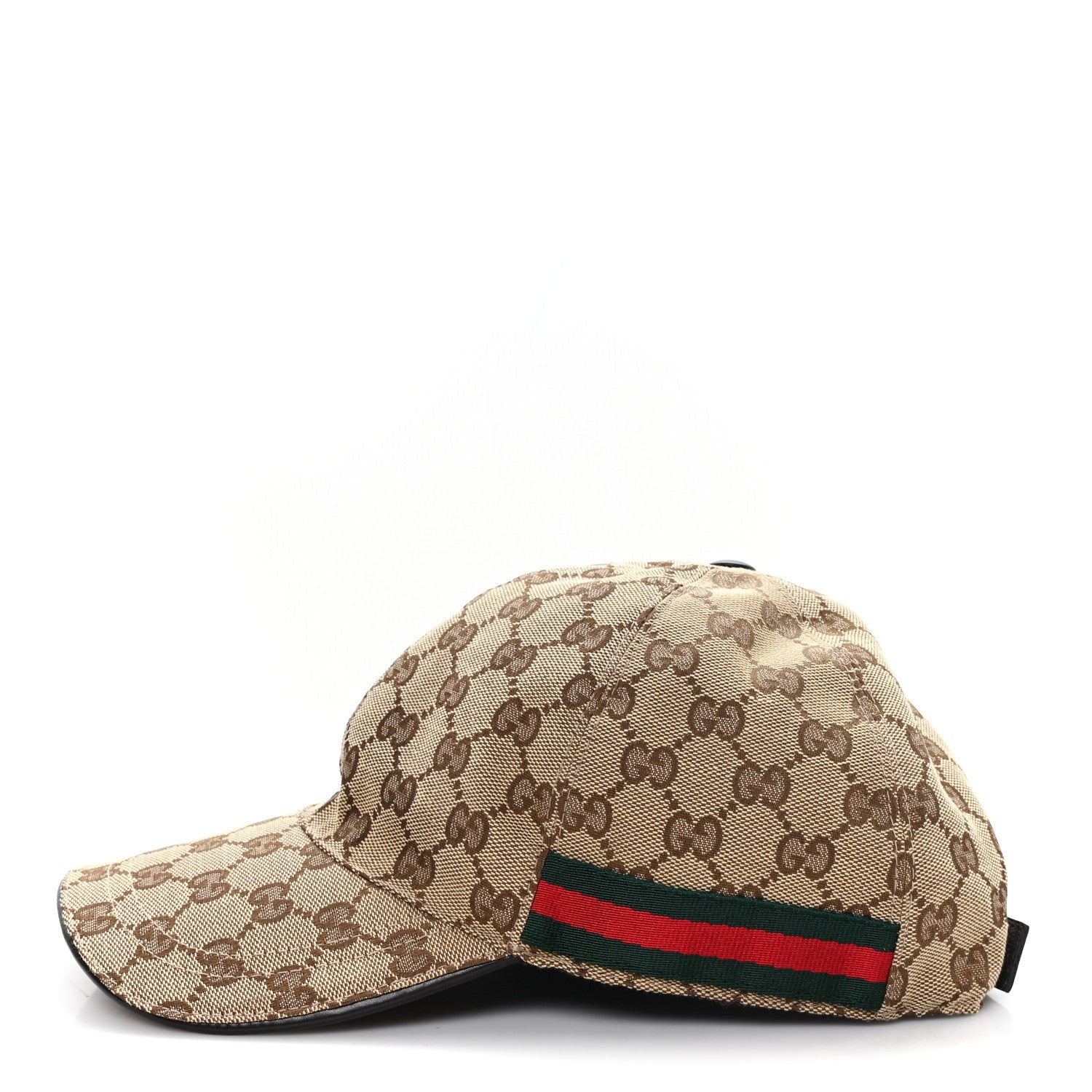 Monogram Web Baseball Hat L Beige Cocoa