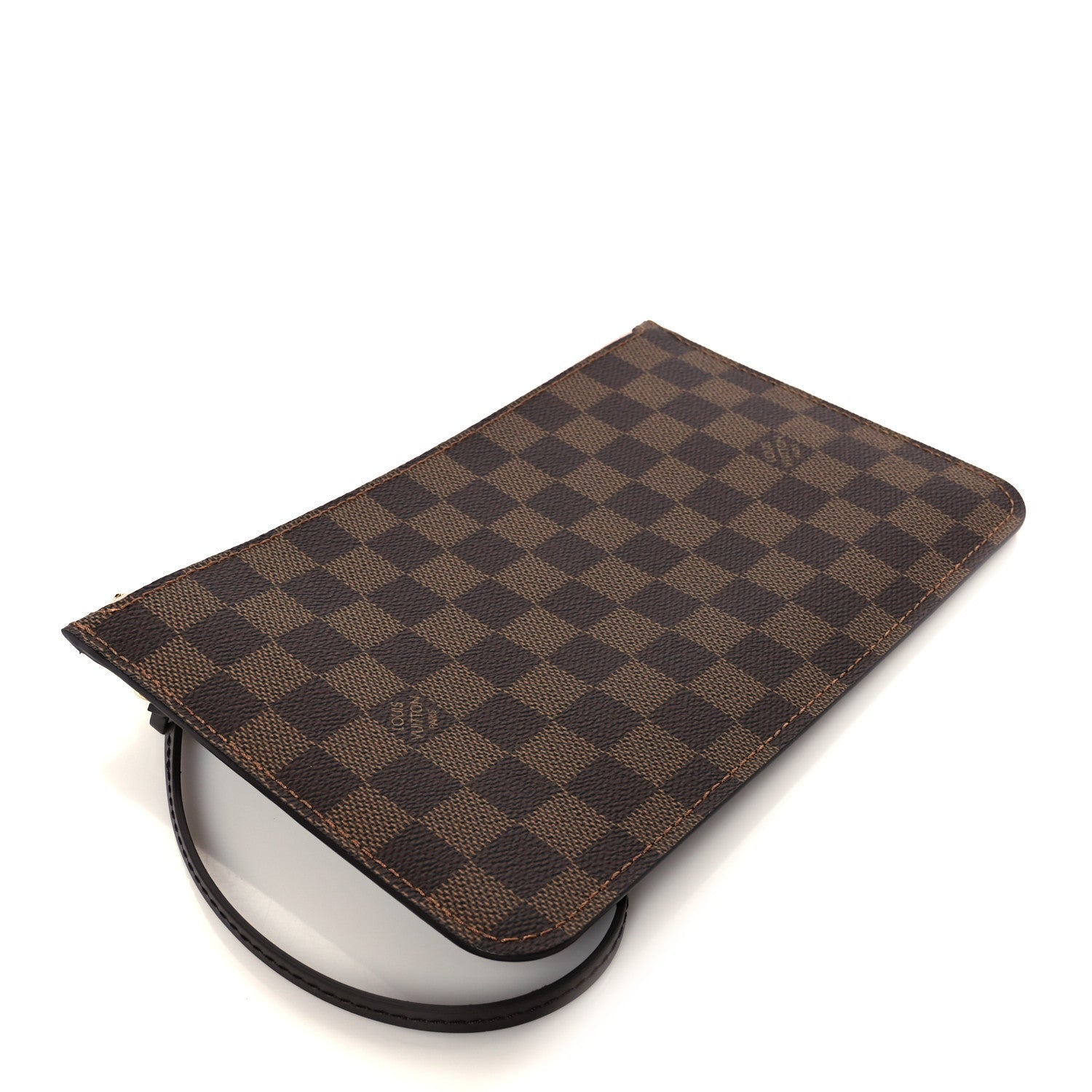 Damier Ebene Neverfull MM GM Pochette Rose Ballerine