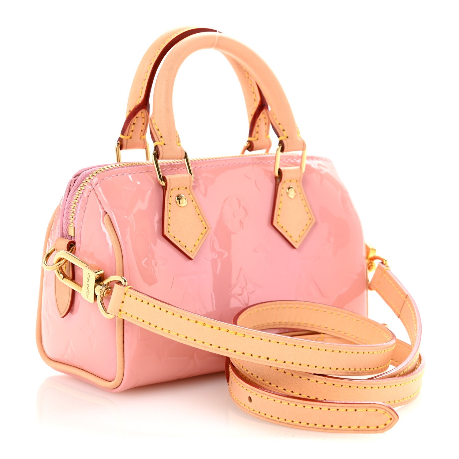 Vernis Monogram Nano Speedy Mochi Pink