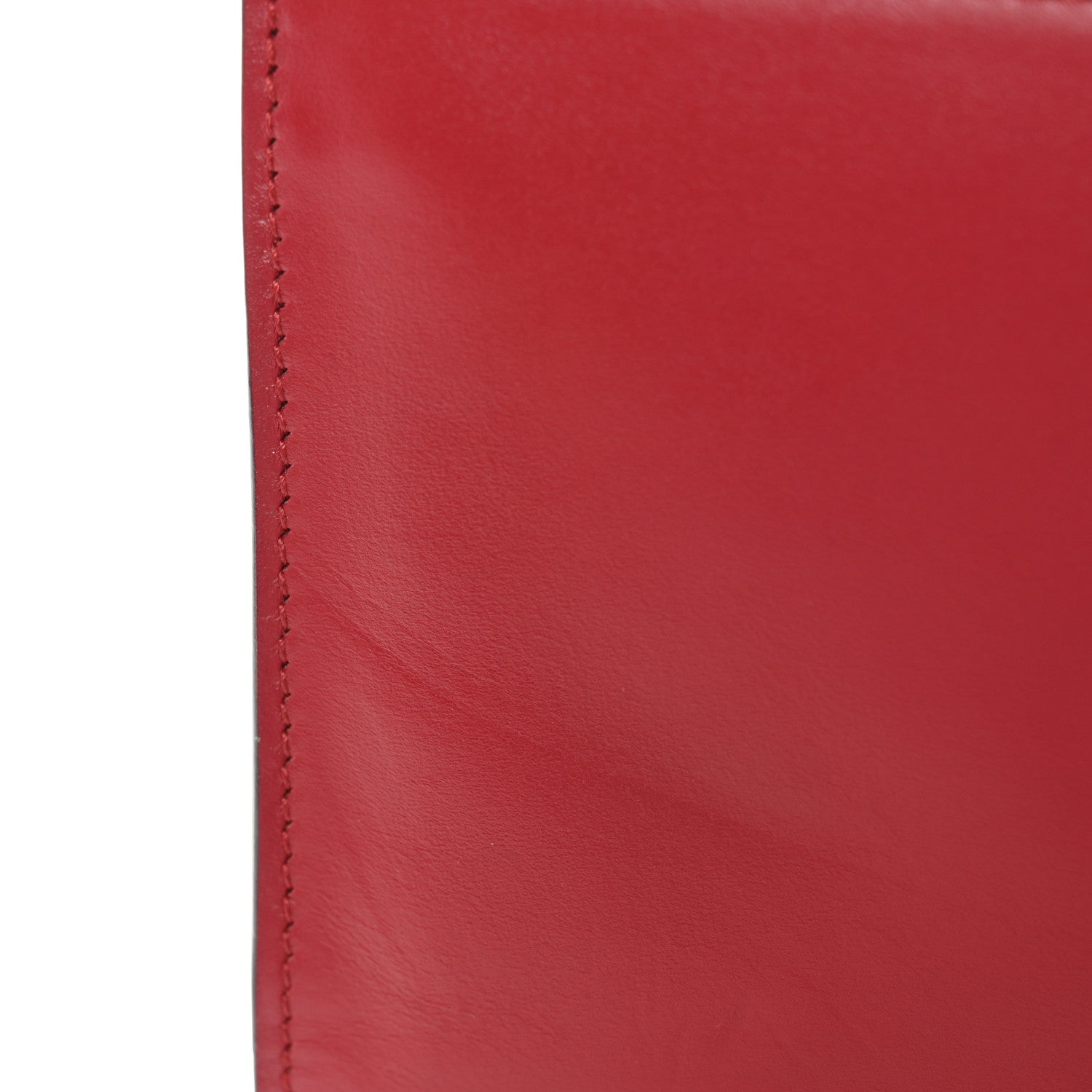 Smooth Calfskin Small Zumi Top Handle Shoulder Bag Hibiscus Red