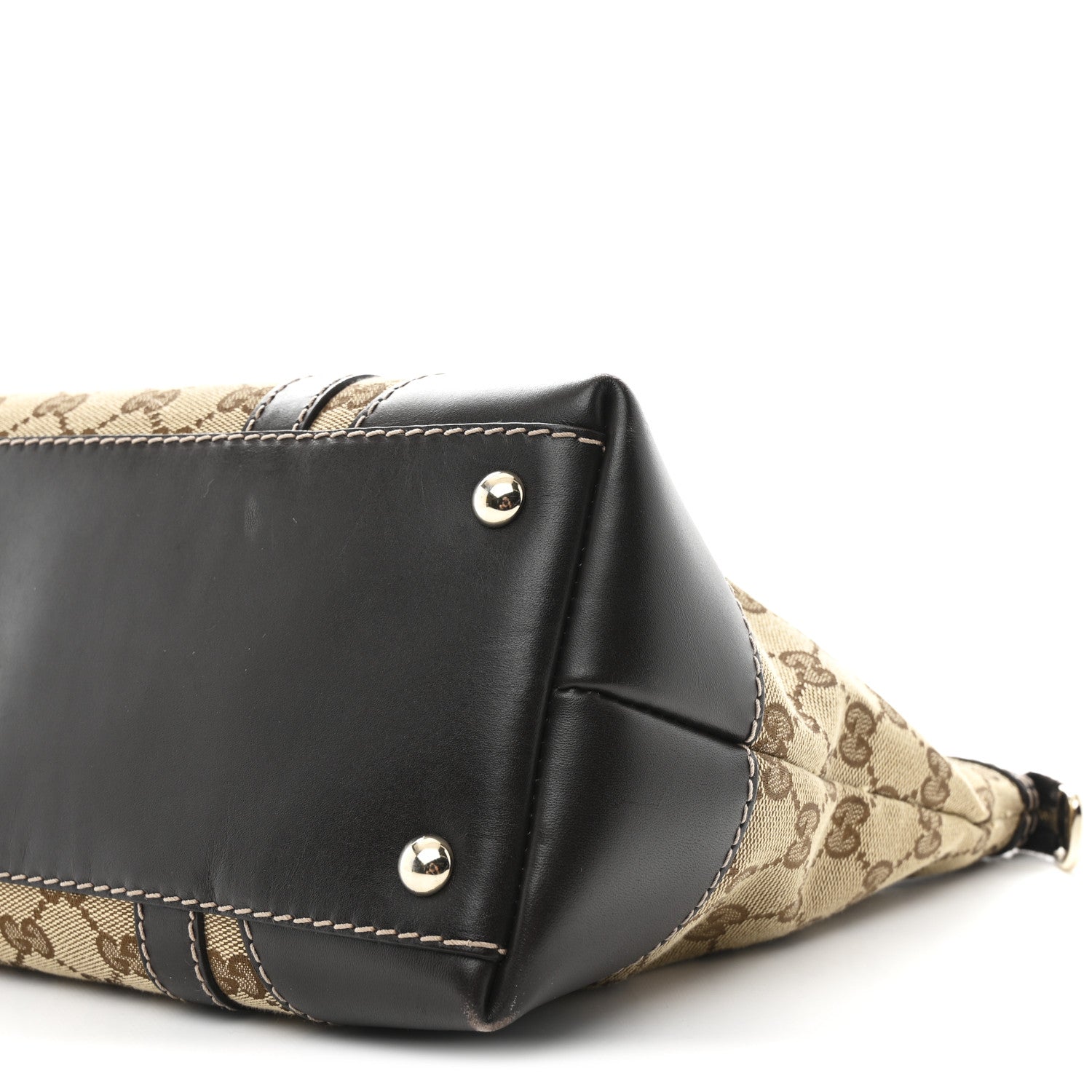 Monogram Small Lovely Heart Tote Dark Brown