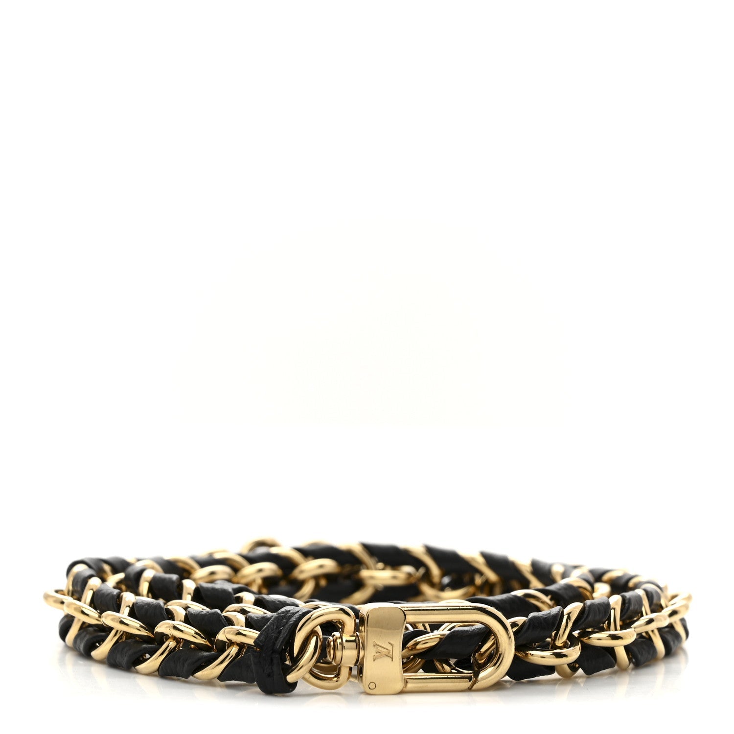 Calfskin OnTheGo East West Chain Strap Black