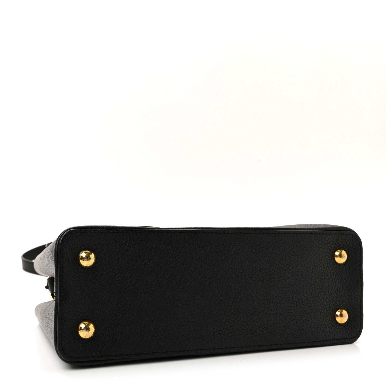 Taurillon Snakeskin Iris Blossom Capucines BB Black