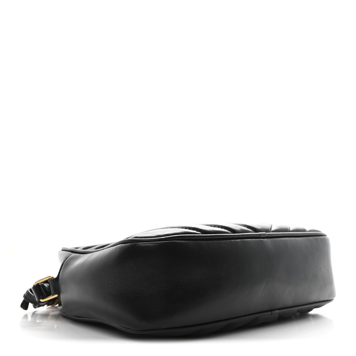 Calfskin Matelasse Monogram Lou Camera Bag Black