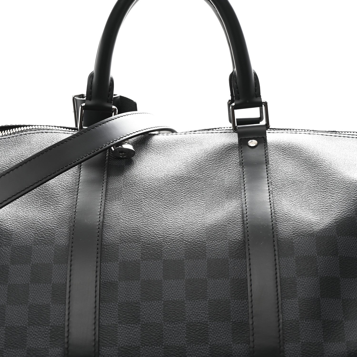 Damier Graphite Keepall Bandouliere 55