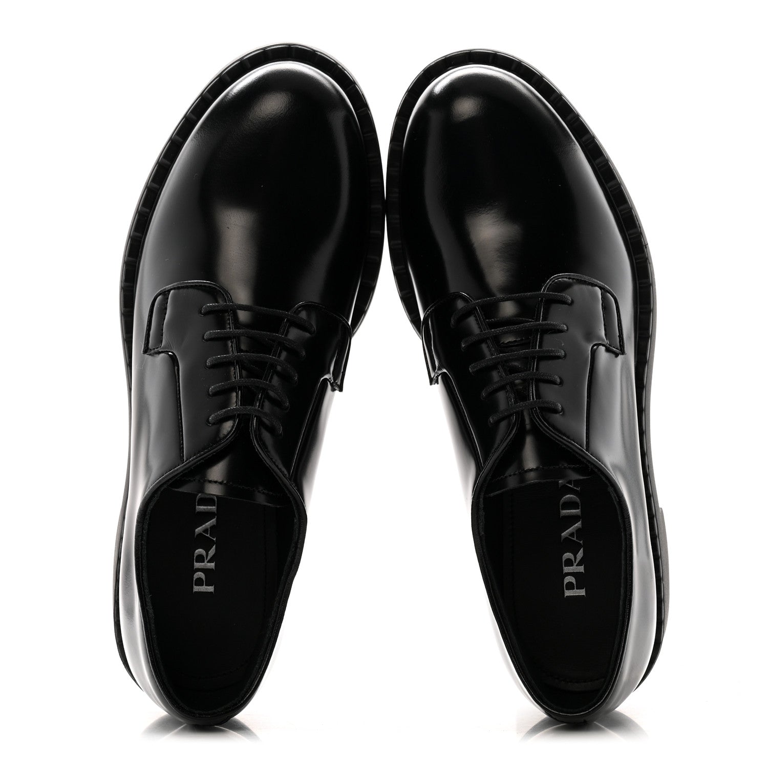 Spazzolato Calzature Donna 50mm Derby Loafers 39 Black