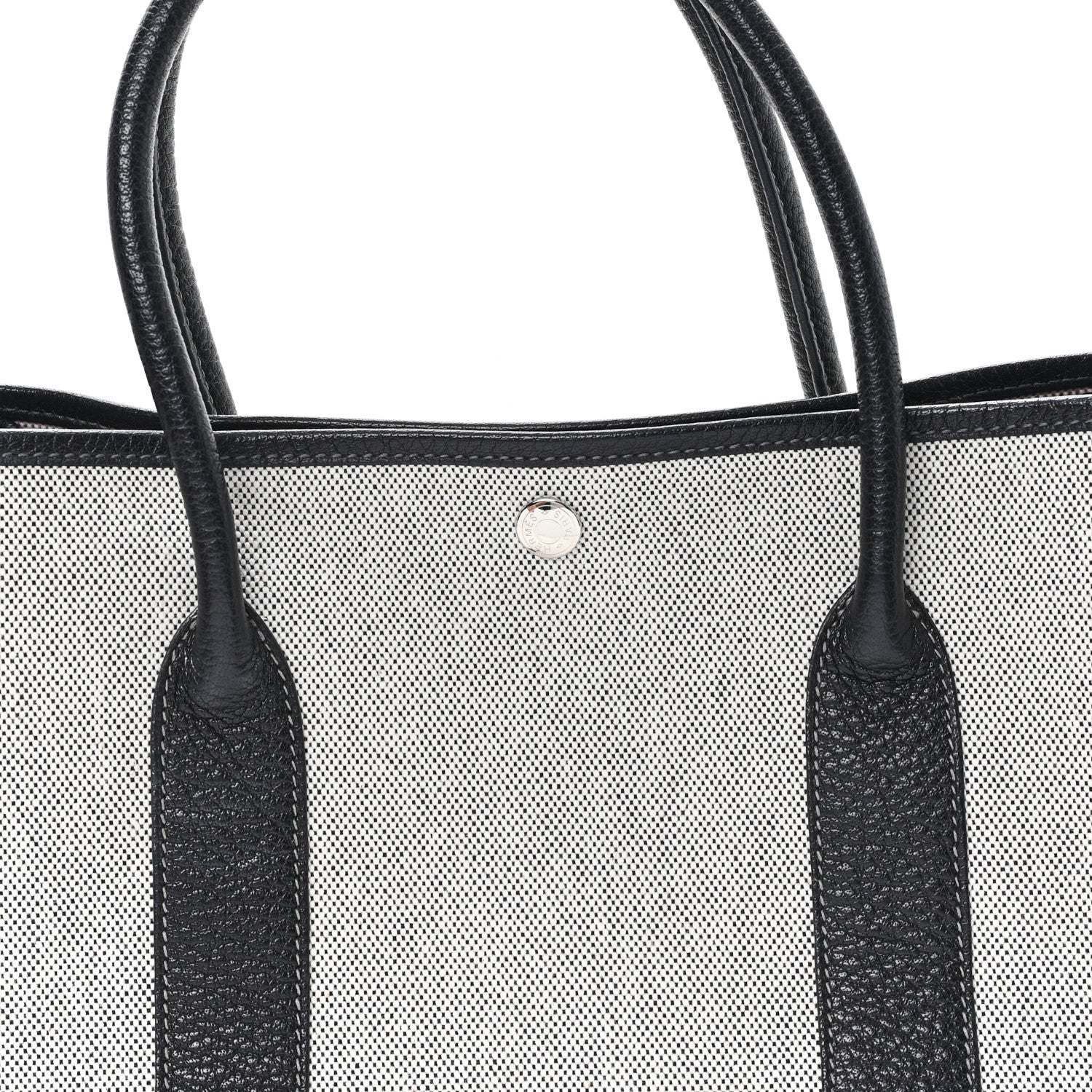 Toile Buffle Skipper Garden Party 36 MM Tote Black