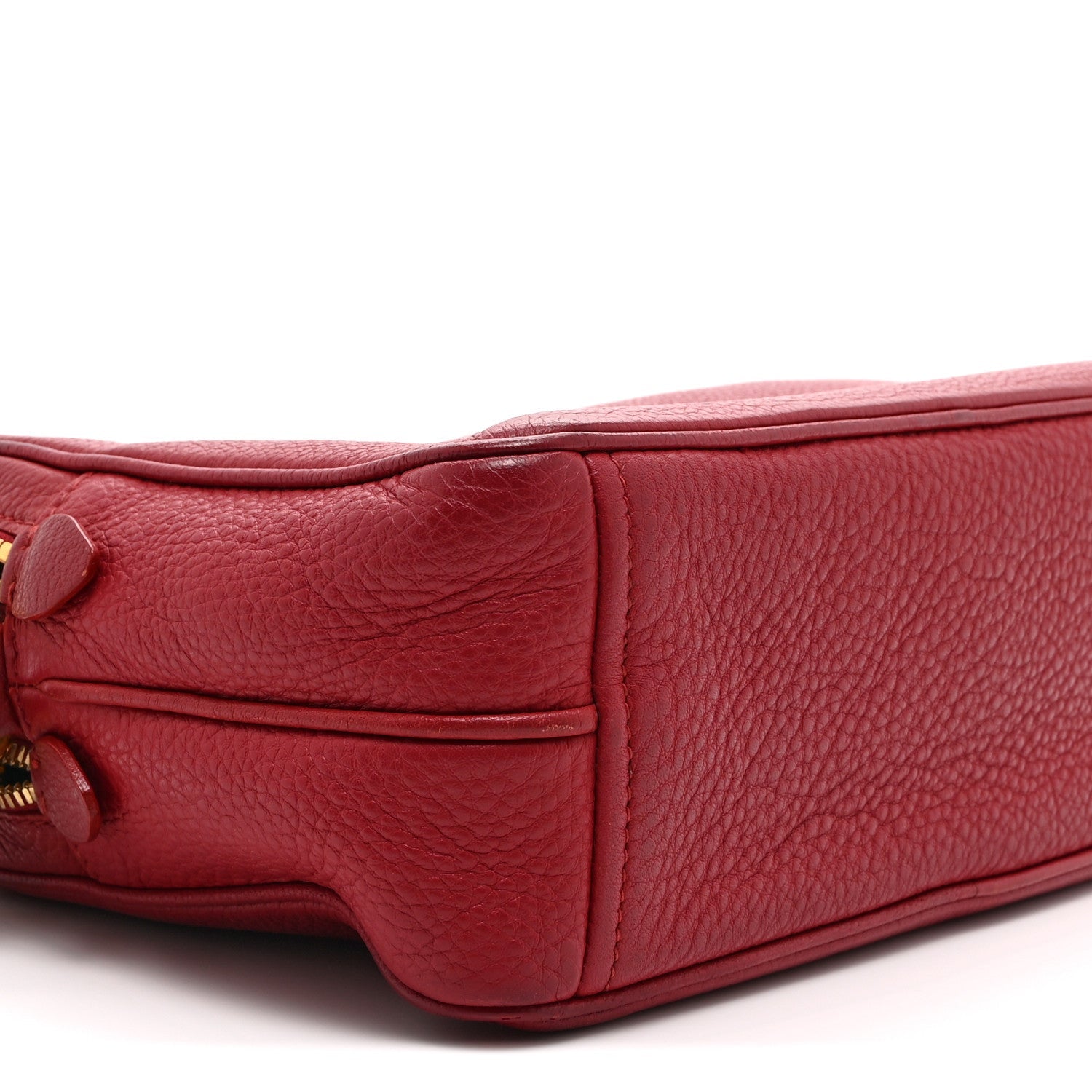 Vitello Phenix Camera Bag Rosso
