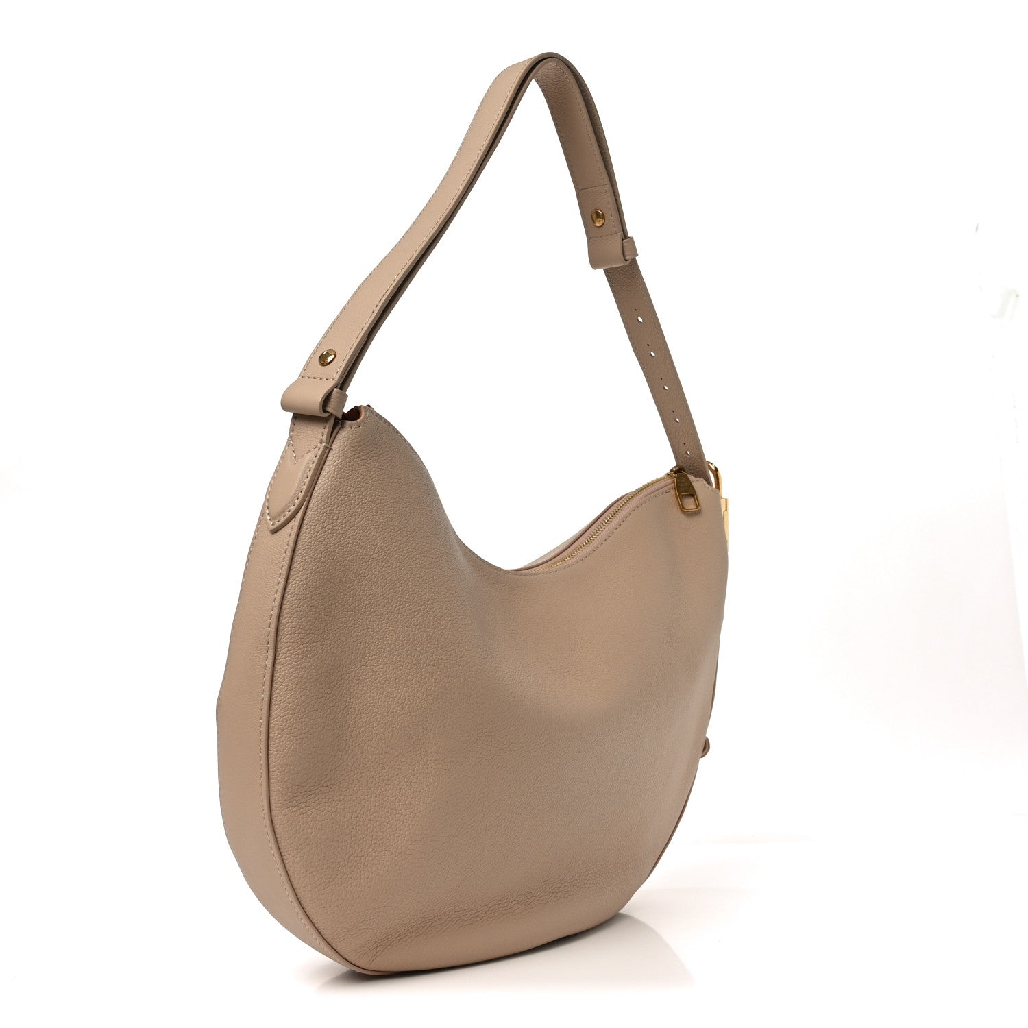 Calfskin Low Key Cookie MM Walnut