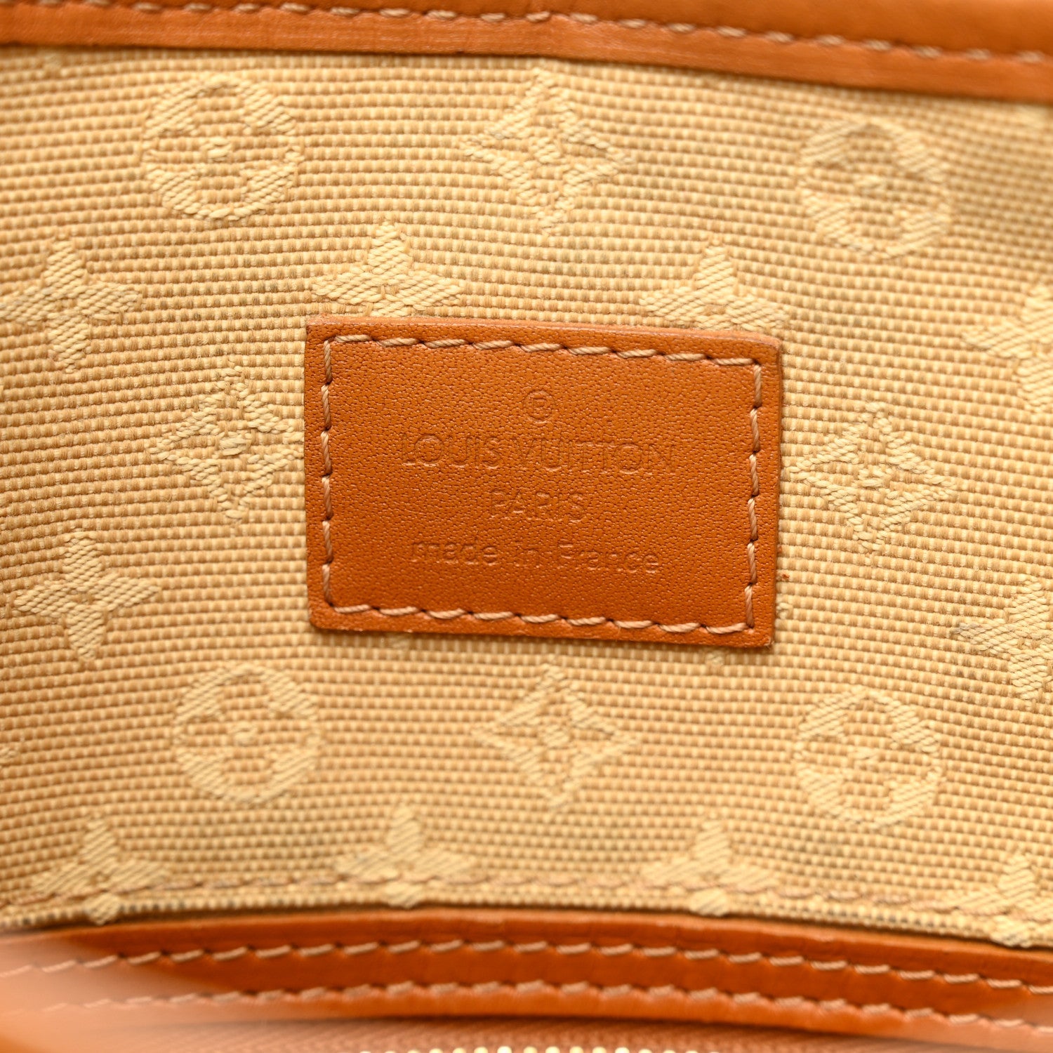 Mini Monogram Besace Mary Kate Beige