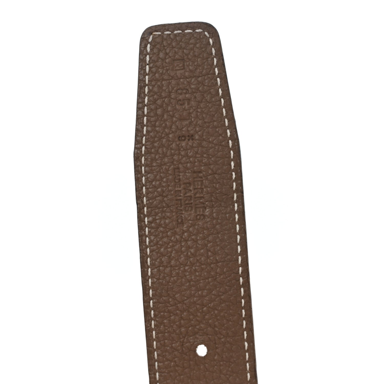 Swift Togo 32mm Martelee Constance H Belt 85 34 Black Etoupe