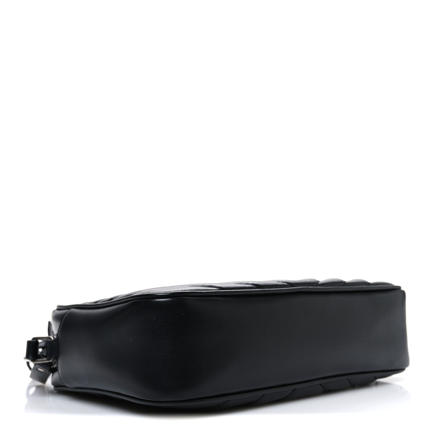Calfskin Matelasse Monogram Lou Camera Bag Black