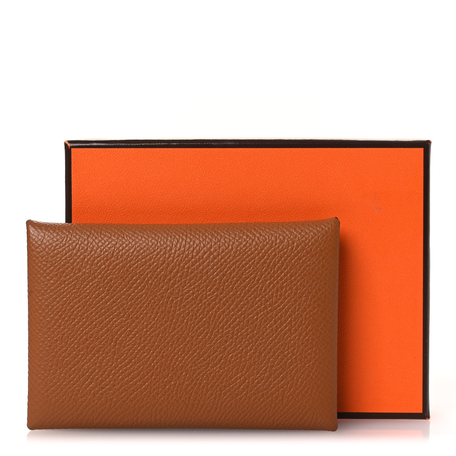 Epsom Calvi Card Case Gold