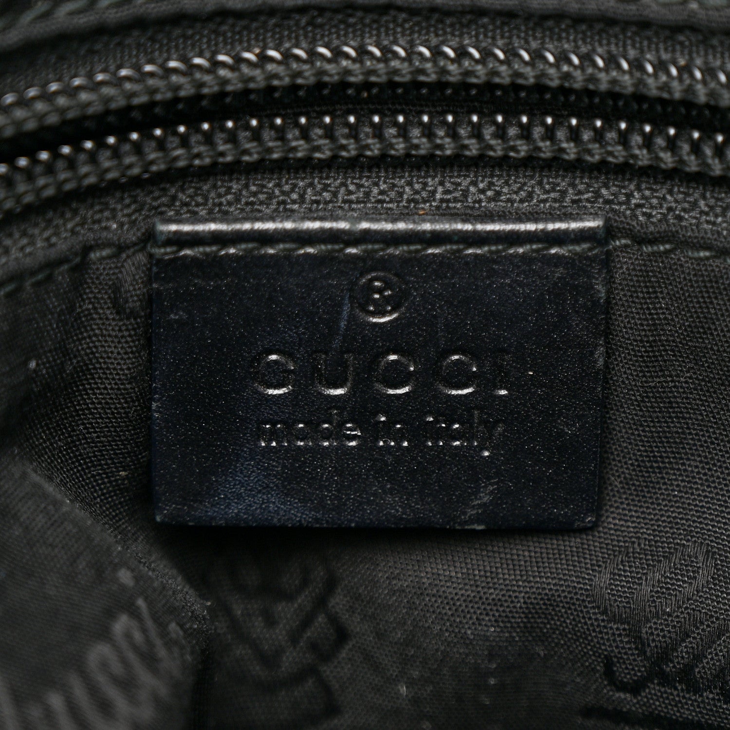Imprime Monogram Medium Flat Messenger Bag Black