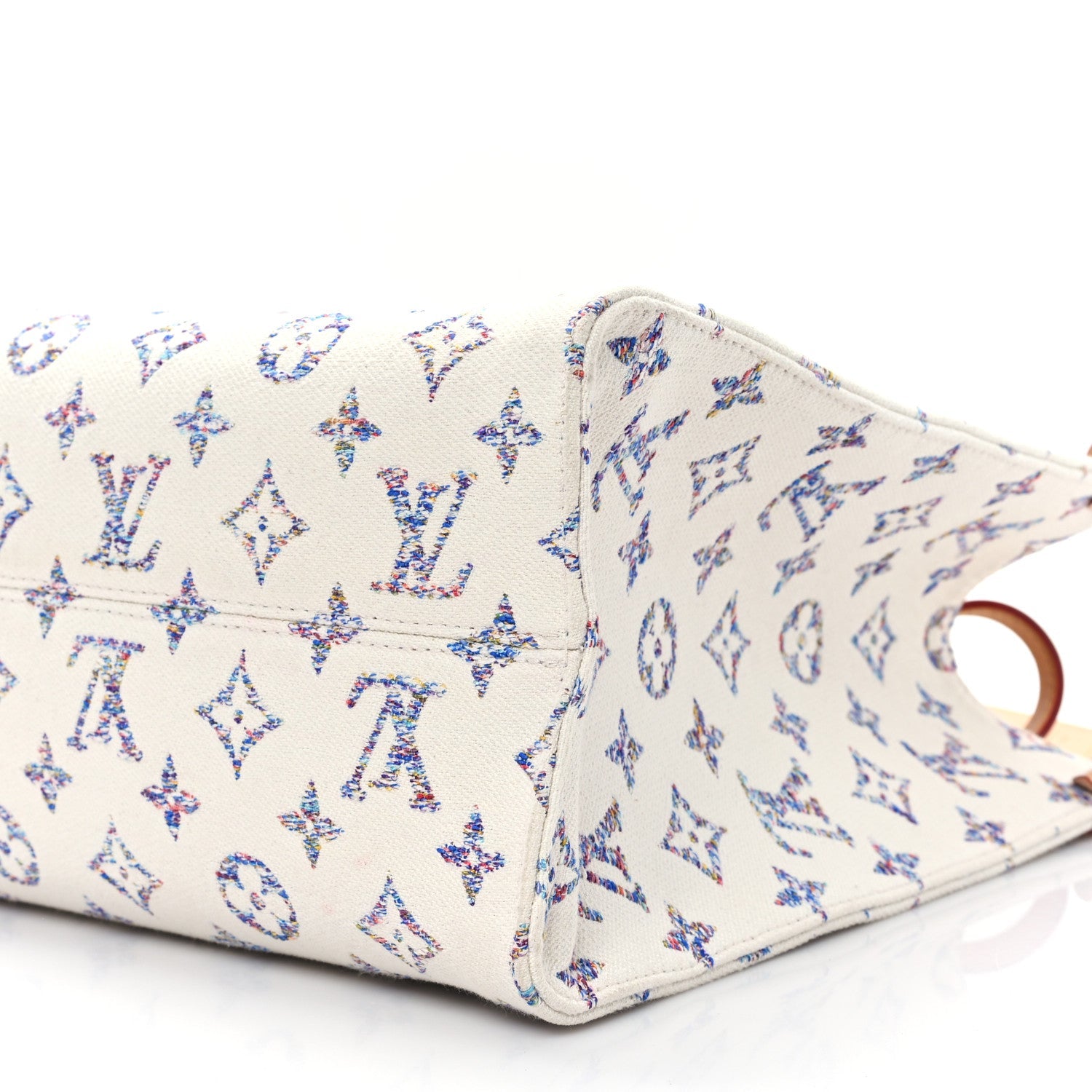 Monogram Jacquard Nautical Onthego MM Multicolor Beige